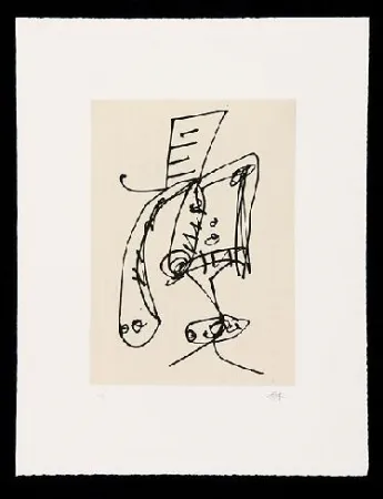 Etching And Aquatint Saura - FRAUEN PORTRAIT MIT HUT