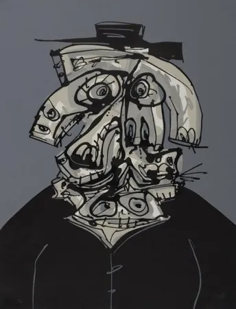 Lithograph Saura - Galeria de America