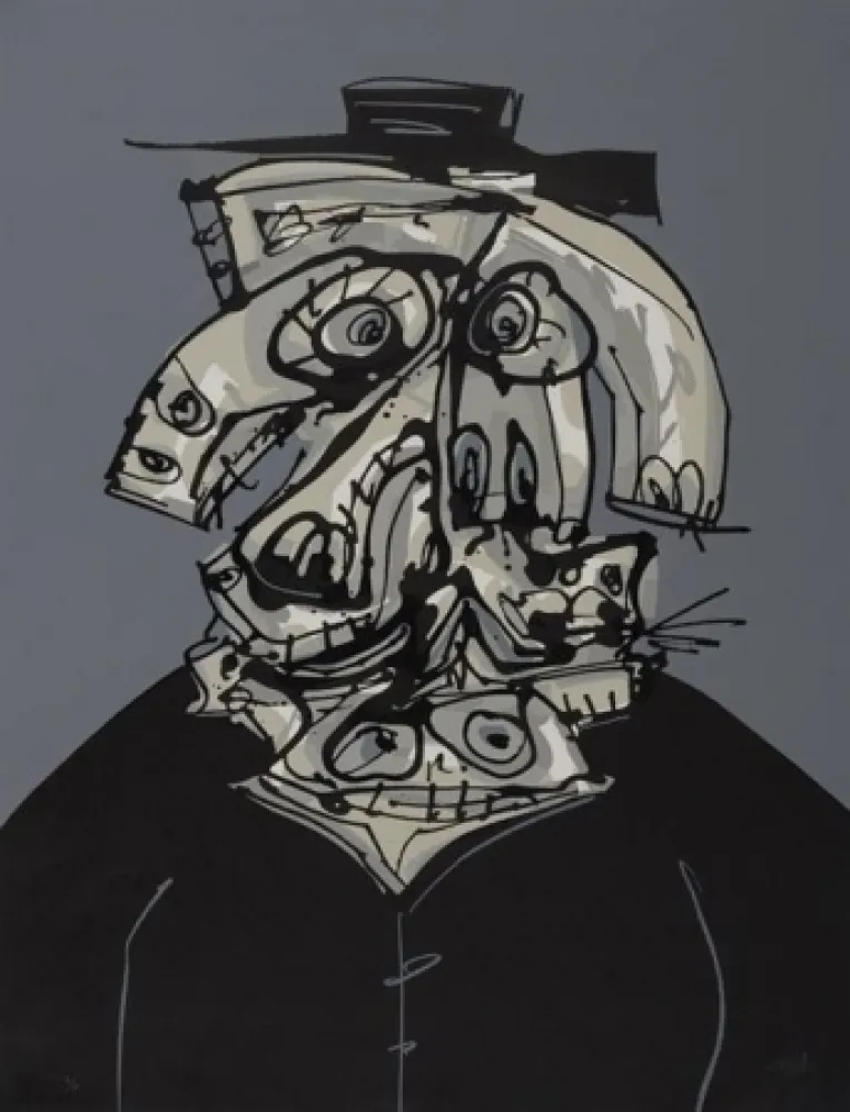 Lithograph Saura - Galeria de America