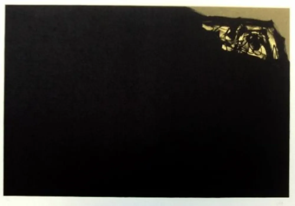 Lithograph Saura - Kafka