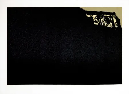 Lithograph Saura - Kafka - Tagebücher IV