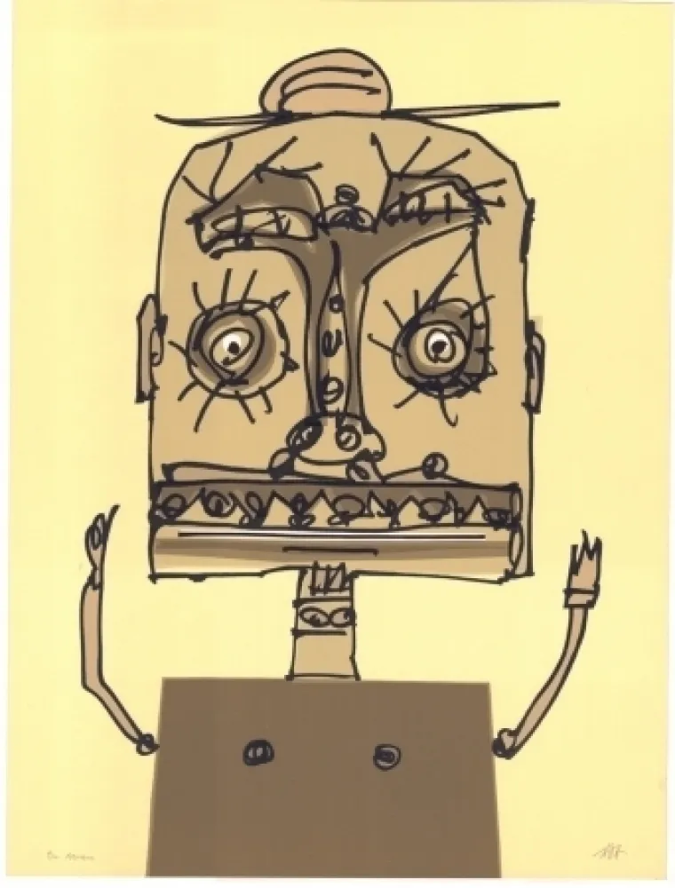 Lithograph Saura - La  Infanta