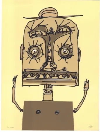 Lithograph Saura - La  Infanta