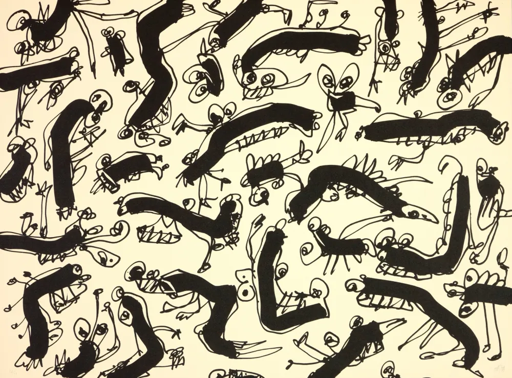 Lithograph Saura - L'envie