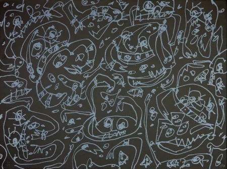 Lithograph Saura - Les Sept pêchés capitaux