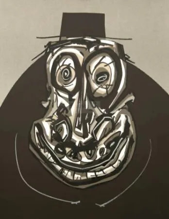 Lithograph Saura - Melanchton III