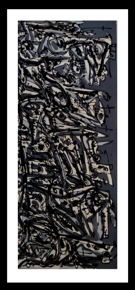 Lithograph Saura - NEGRO