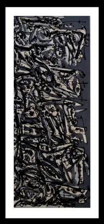 Lithograph Saura - NEGRO