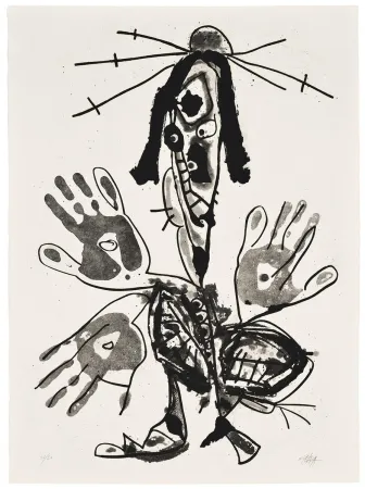 Aquatint Saura - Novisaurias