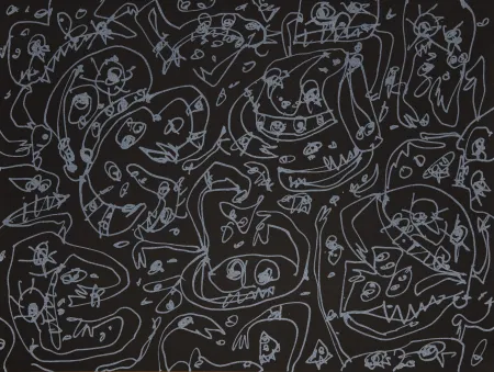 Lithograph Saura - Péchés capitaux 5 Avarice