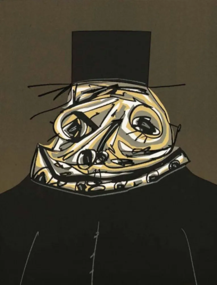 Lithograph Saura - Philippe II