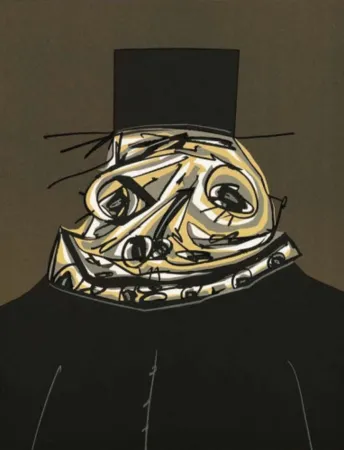 Lithograph Saura - Philippe II