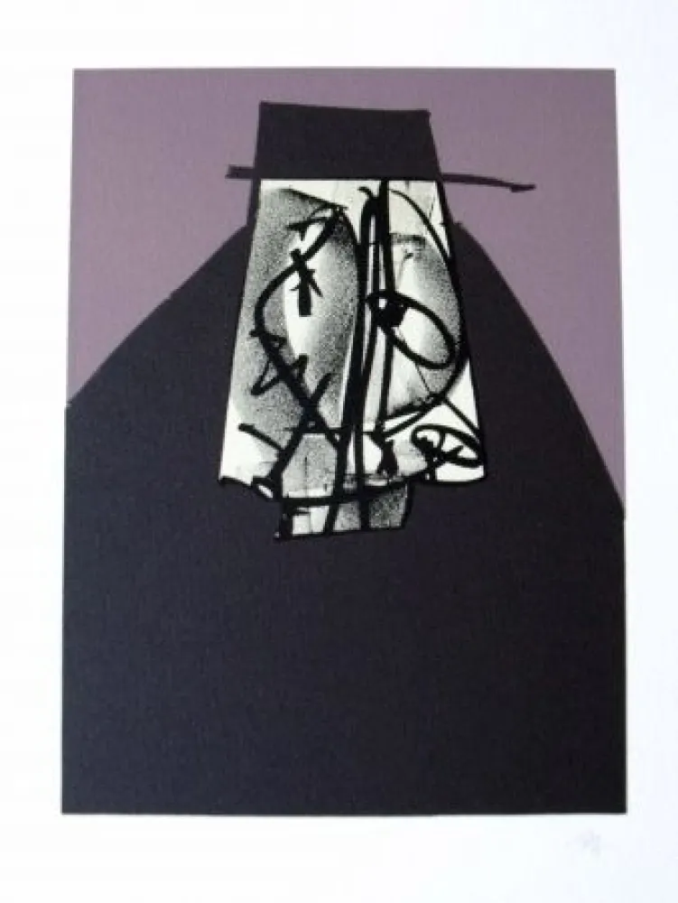 Lithograph Saura - Portrait II