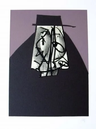 Lithograph Saura - Portrait II