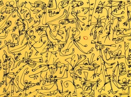 Lithograph Saura - Sans titre