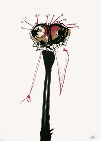 Screenprint Saura - Sans titre