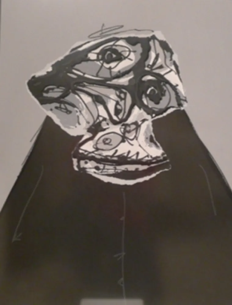 Etching Saura - Sin título