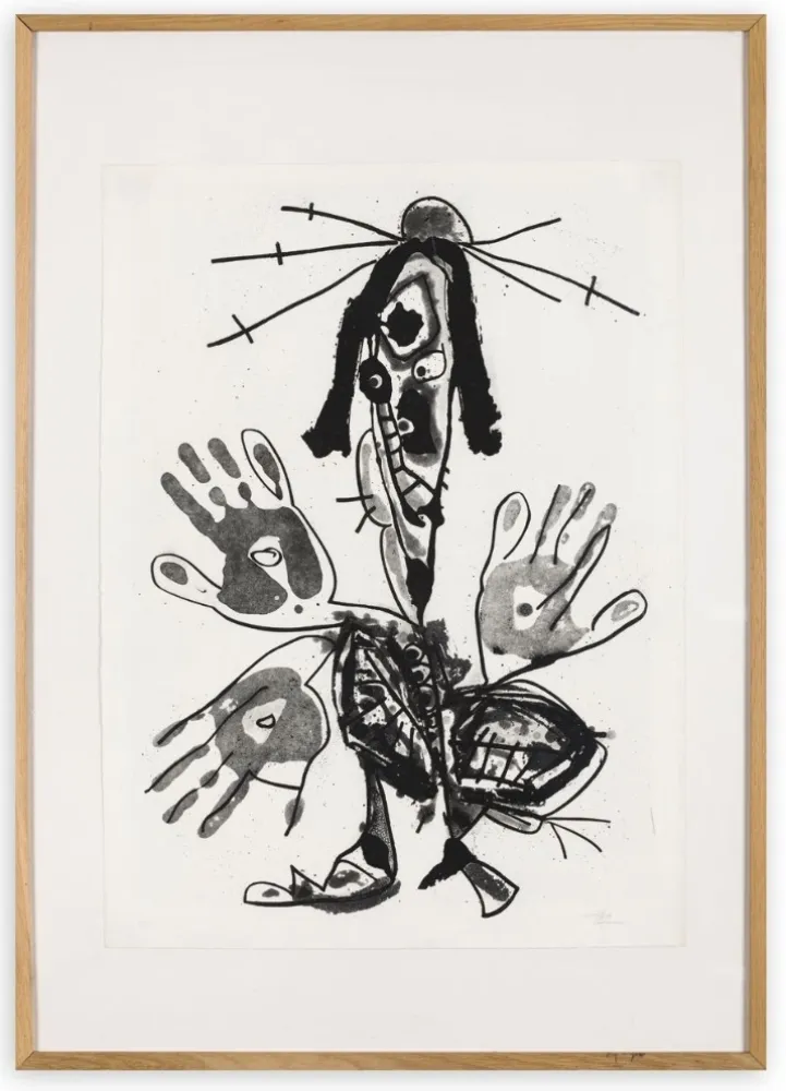 Etching And Aquatint Saura - Sylvia (Novisaurias)