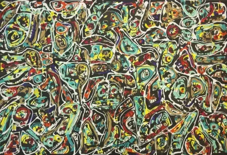 Lithograph Saura - The Danger of the Link 