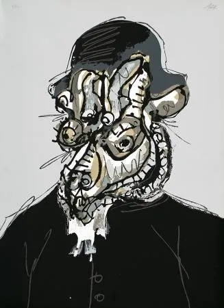 Screenprint Saura - The King