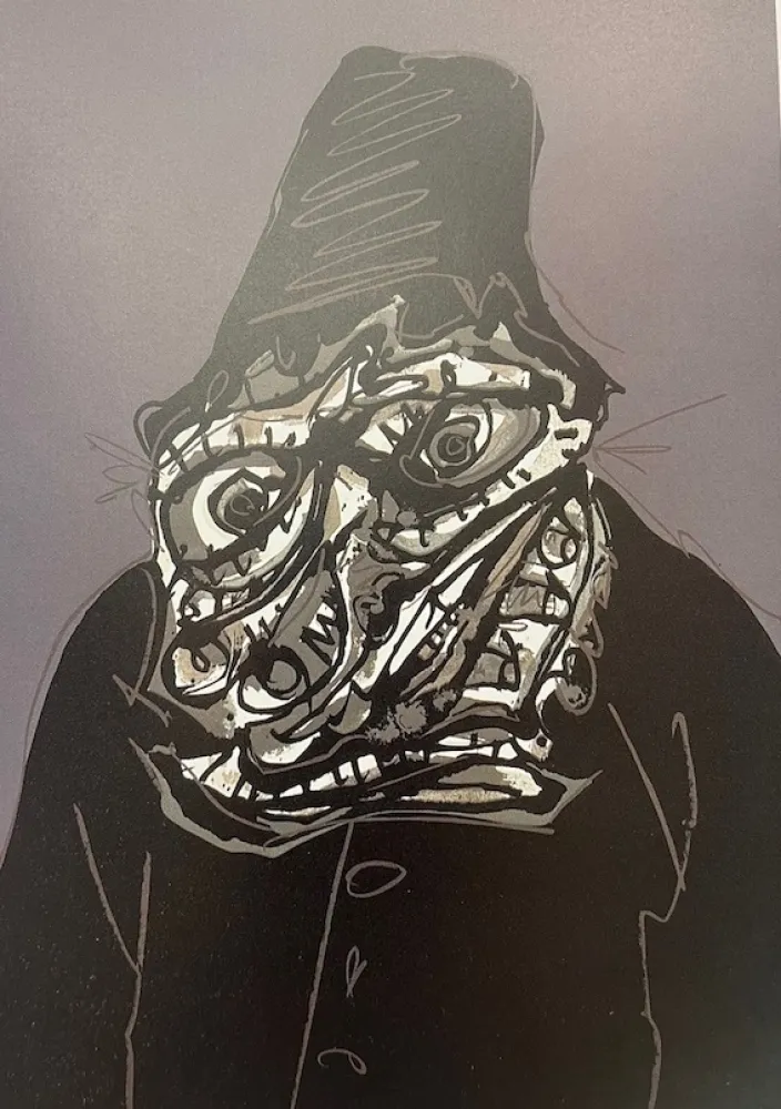 Screenprint Saura - The King II