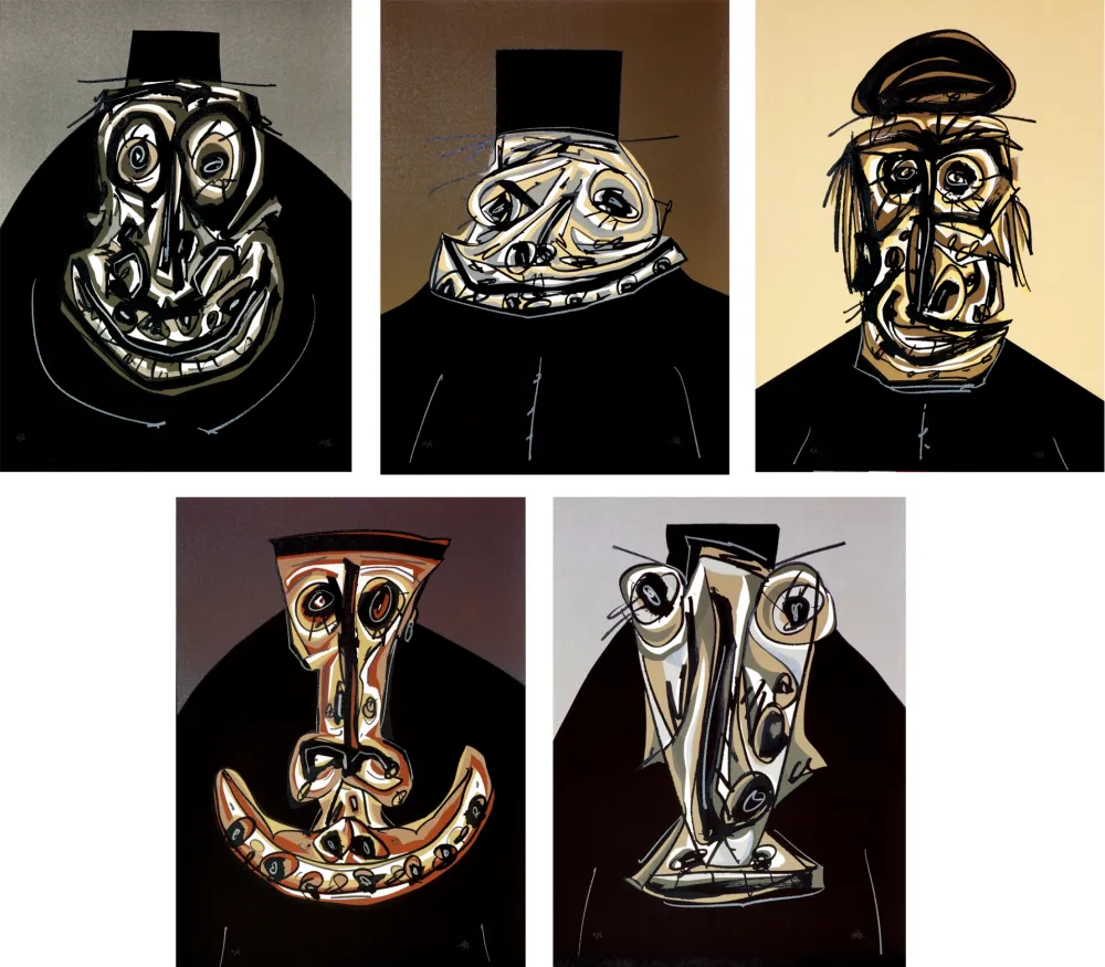 Lithograph Saura - Un chair d'ombre