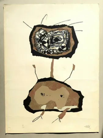 Screenprint Saura - Untitled