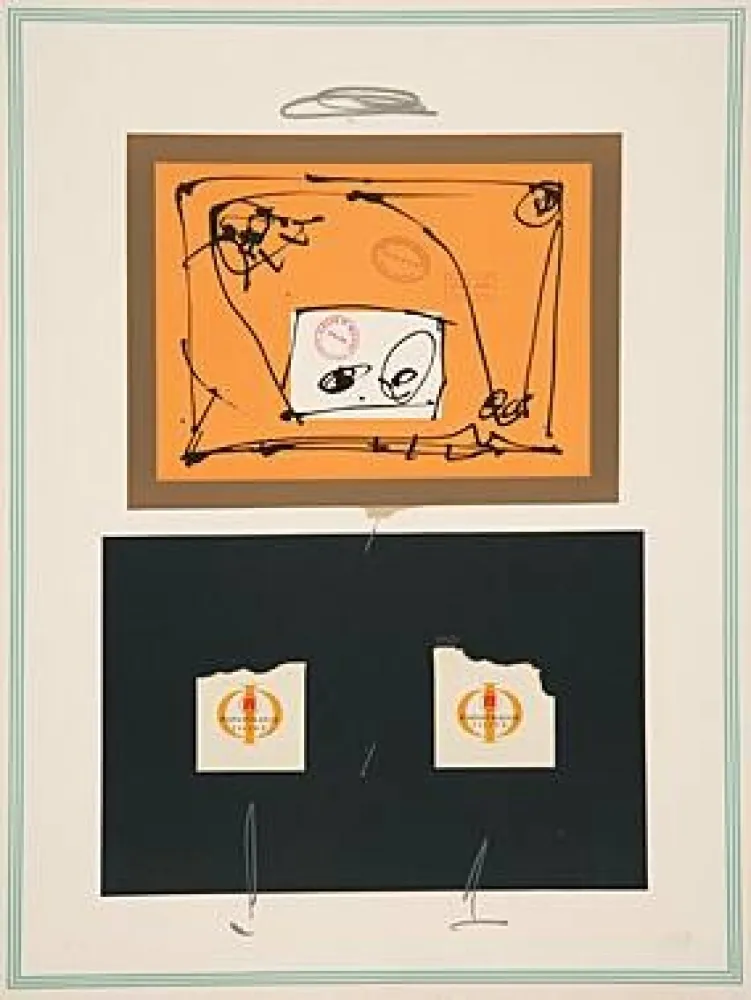 Lithograph Saura - Xenia