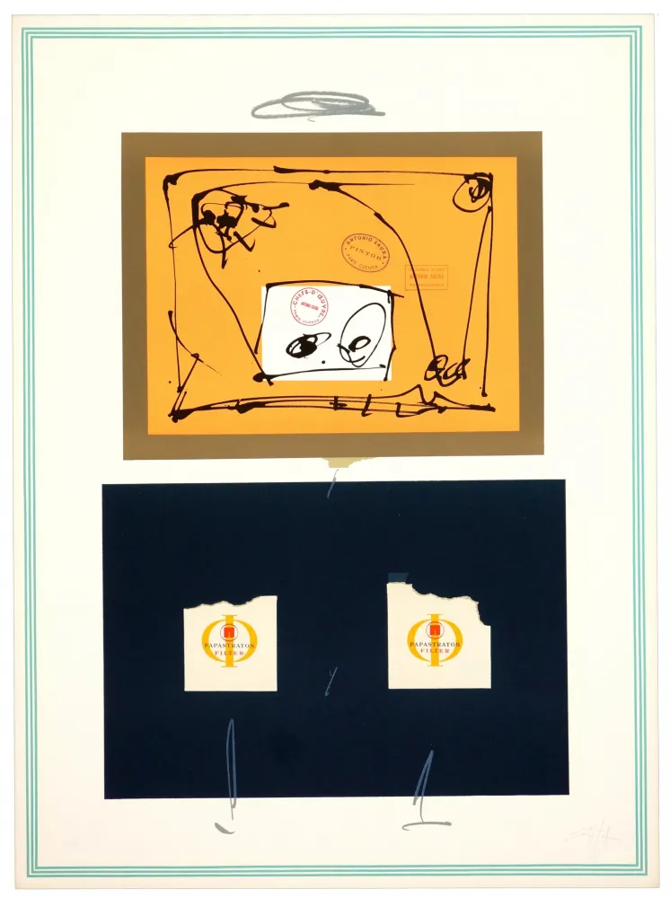 Lithograph Saura - Xenia