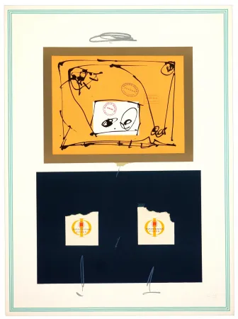 Lithograph Saura - Xenia