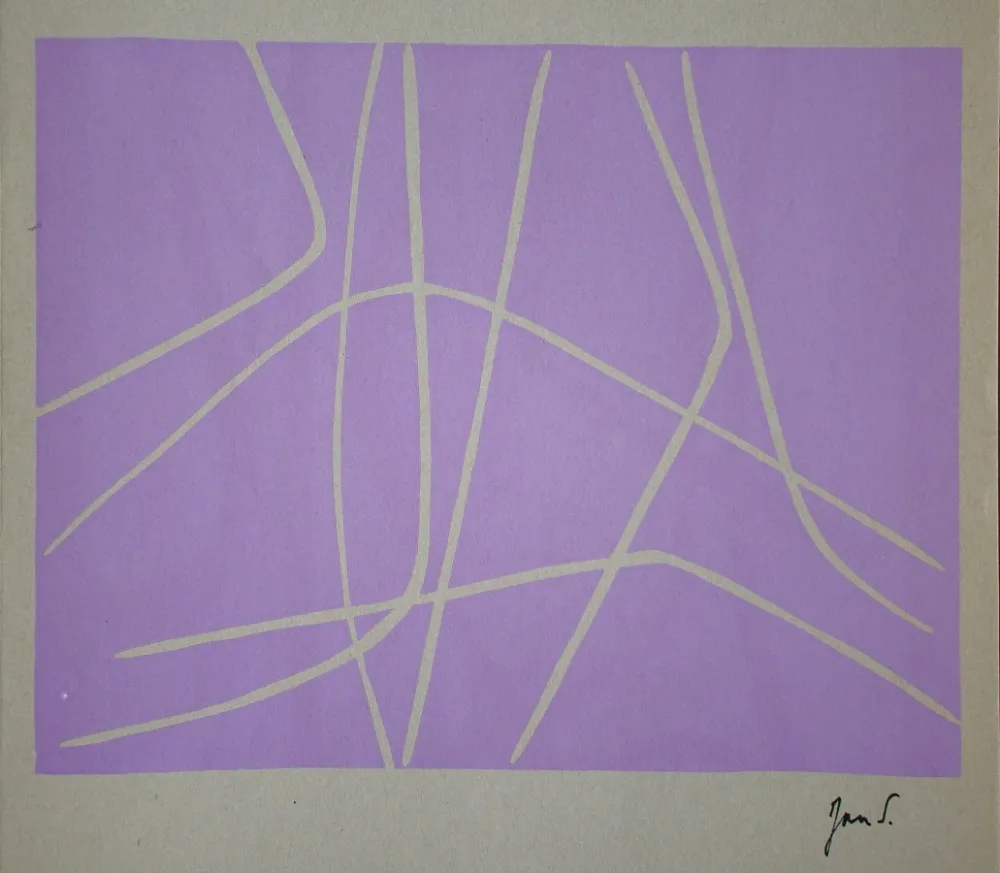 Screenprint Saverys - Sans titre