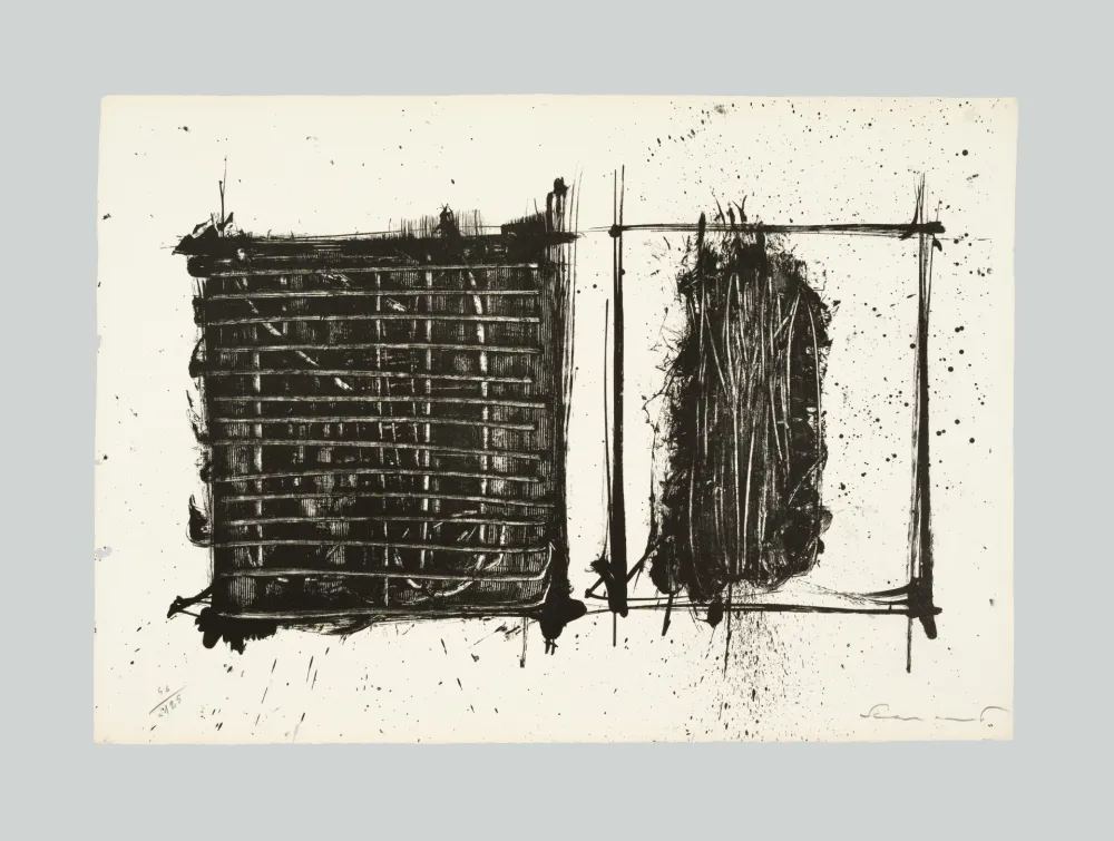 Lithograph Scanavino - Composizione