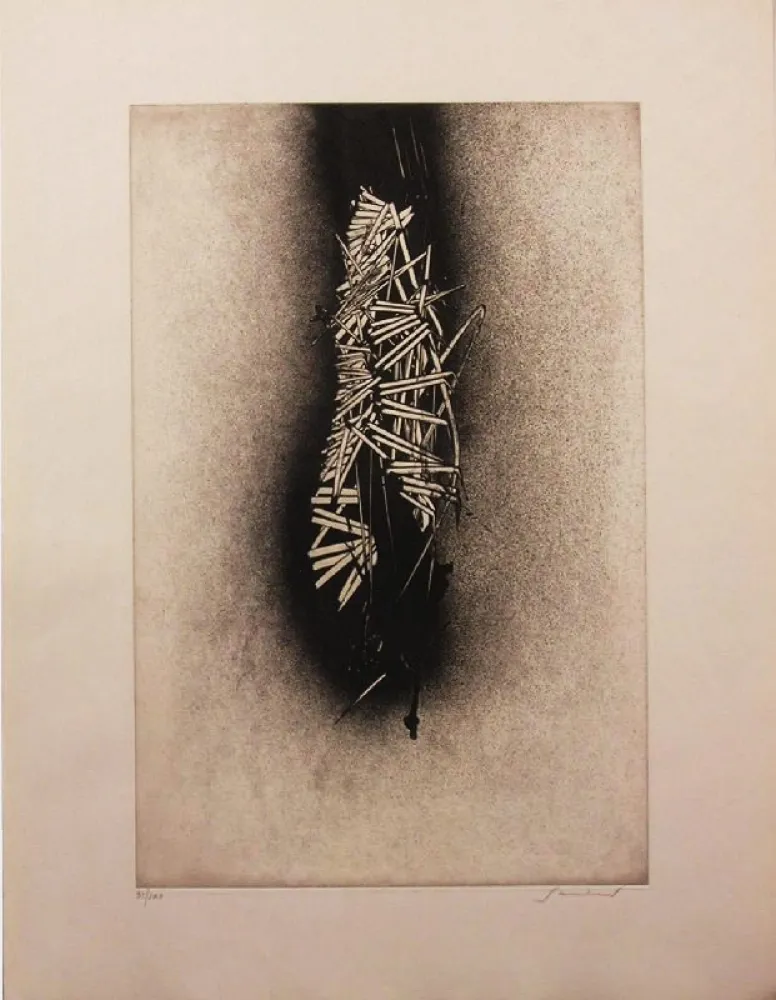 Etching Scanavino - SENZA TITOLO