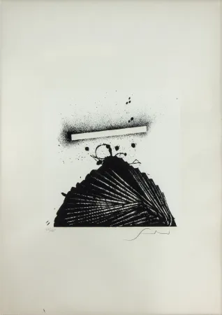 Lithograph Scanavino - SENZA TITOLO 