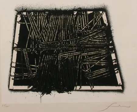 Lithograph Scanavino - SENZA TITOLO