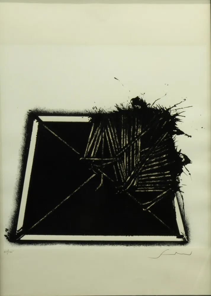 Lithograph Scanavino - SENZA TITOLO