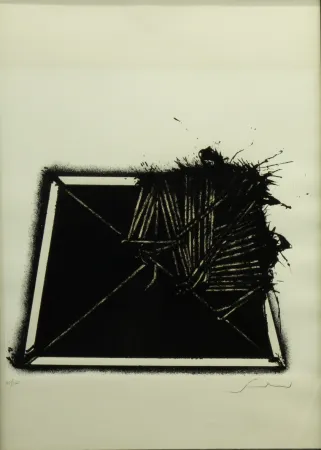 Lithograph Scanavino - SENZA TITOLO