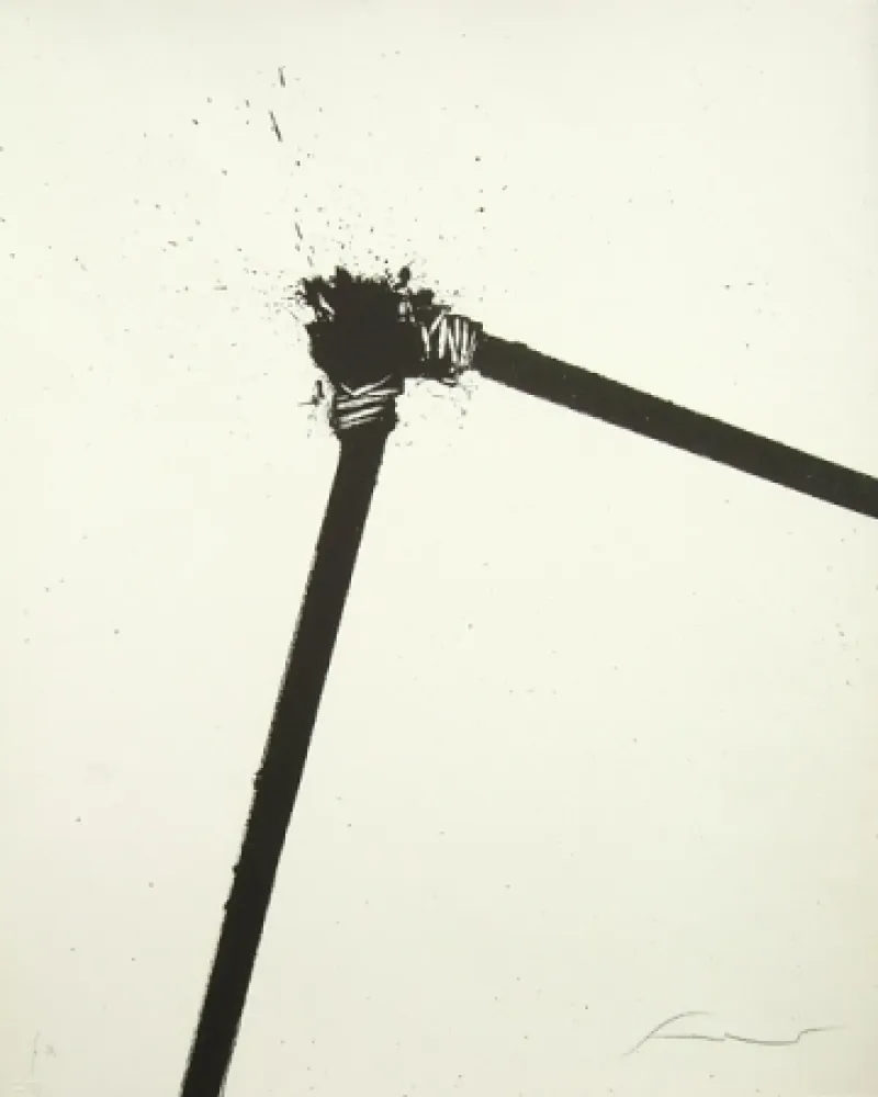 Lithograph Scanavino - Senza titolo