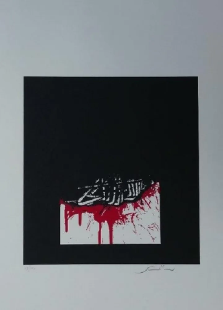 Lithograph Scanavino - Senza titolo