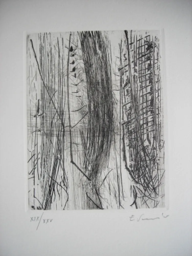 Engraving Scanavino - The international avant garde 4