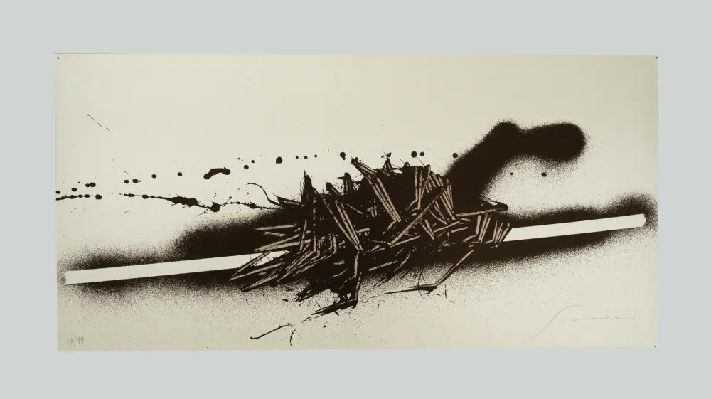 Screenprint Scanavino - Tramature (D)