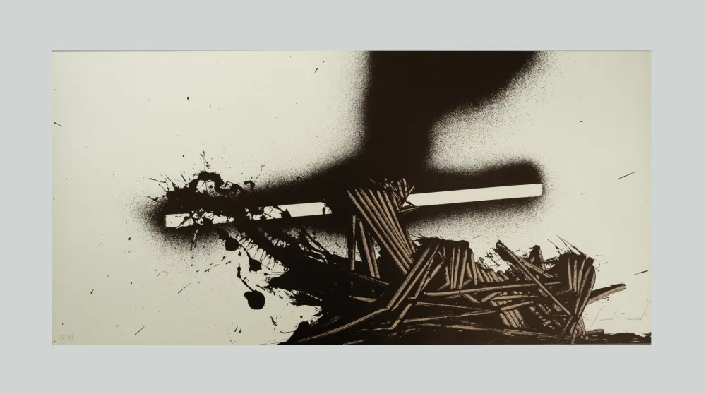 Screenprint Scanavino - Tramature (G)