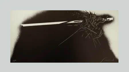 Screenprint Scanavino - Tramature (H)