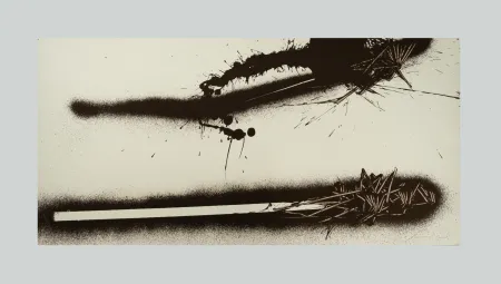 Screenprint Scanavino - Tramature (I)