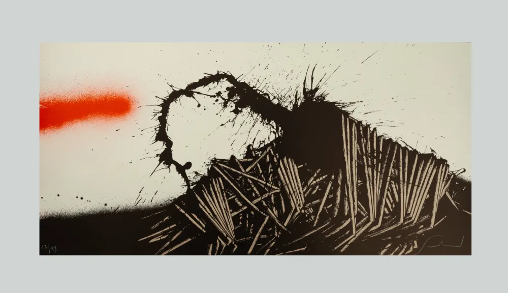 Screenprint Scanavino - Tramature (L)