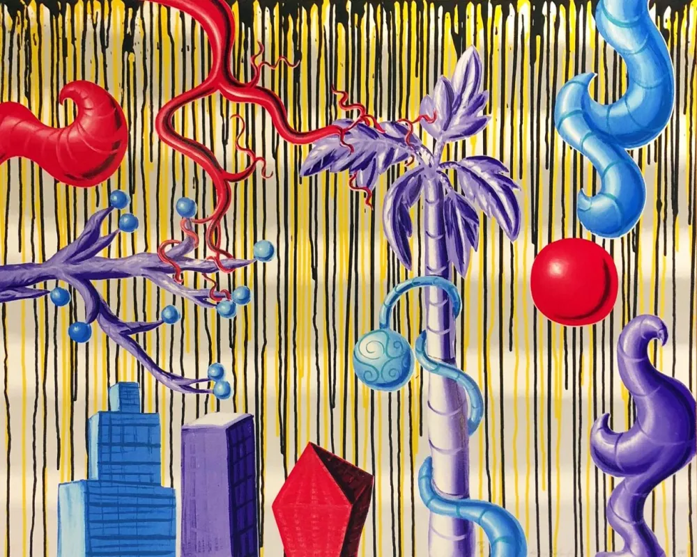 Screenprint Scharf - Acid Rain