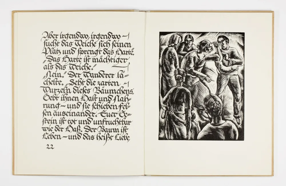 Woodcut Schatz - Im Satansbruch (Satan's Quarry)