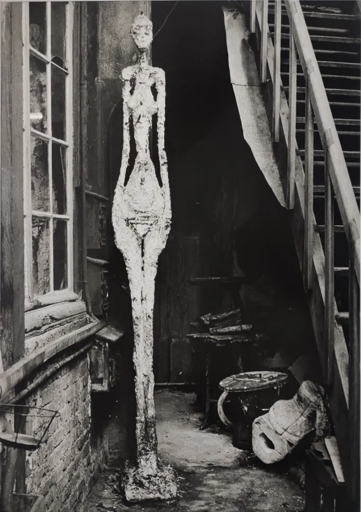 Photography Scheidegger - Alberto Giacometti, Frauen-Skulptur