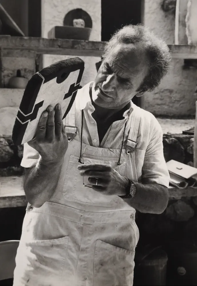 Photography Scheidegger - Eduardo Chillida, 1978. 