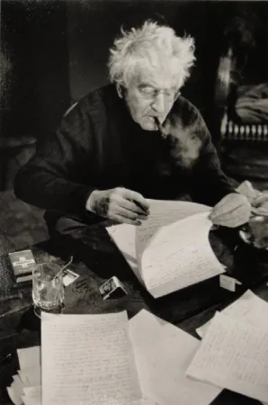 Photography Scheidegger - VARLIN (Willy Guggenheim) schreibt den Text über Karl Geiser